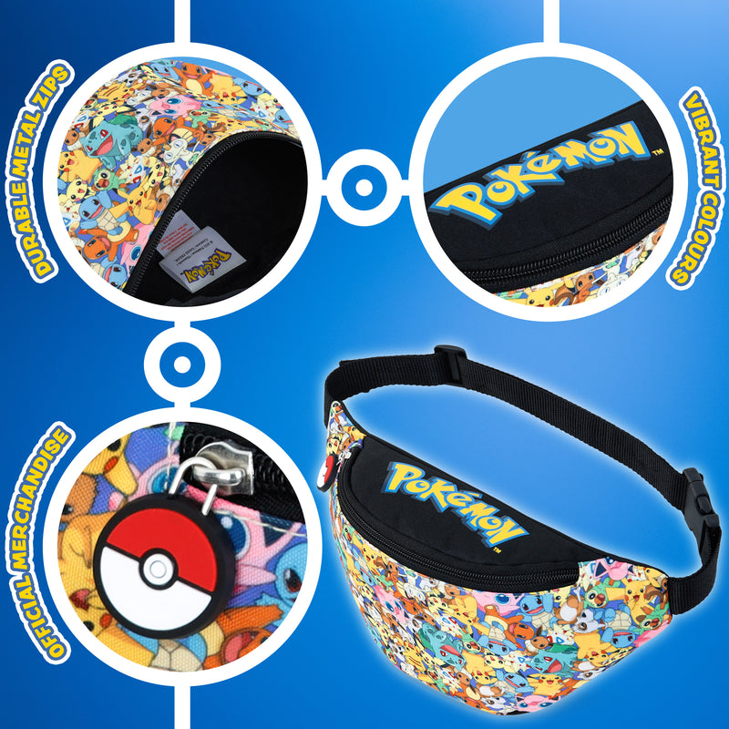 Pokemon Bum Bag for Boys and Girls - Get Trend