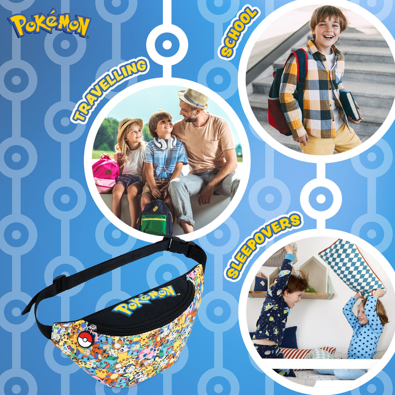 Pokemon Bum Bag for Boys and Girls - Get Trend