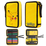 Pokemon Pencil Case for Boys - Pikachu Filled Pencil Case Stationery Set - Get Trend
