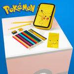 Pokemon Pencil Case for Boys - Pikachu Filled Pencil Case Stationery Set - Get Trend