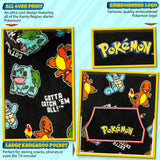 Pokemon Oversized Hoodie Blanket for Kids, Pikachu Gifts for Boys (Black AOP) - Get Trend