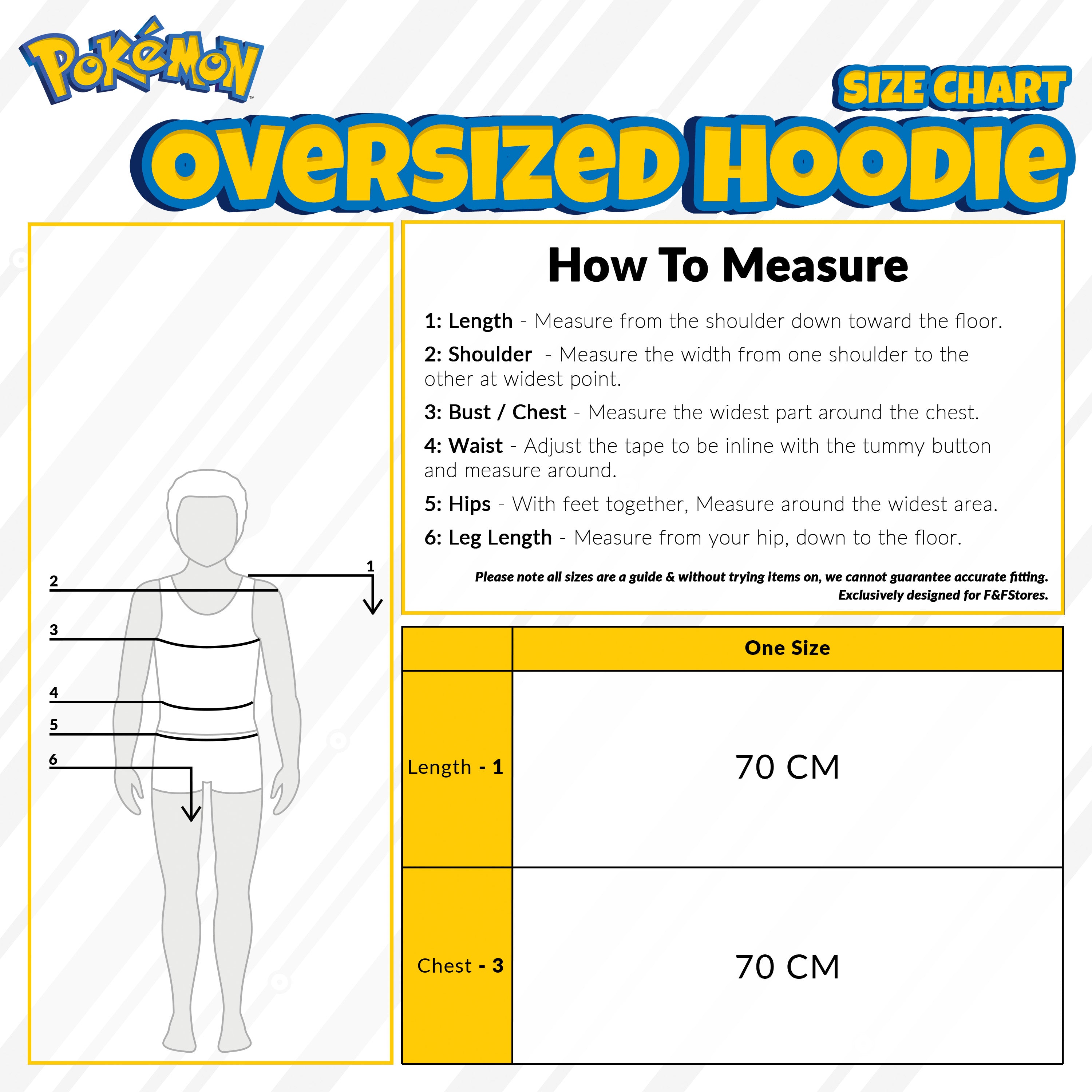Pokemon Oversized Hoodie Blanket for Kids, Pikachu Gifts for Boys (Black AOP) - Get Trend