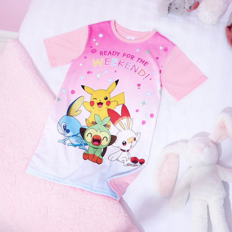 Pokemon Girls Nightdress, Pikachu Pyjamas Pokemon Gifts