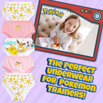 Pokemon Girls Knickers - Pack of 5 Underwear for Girls and Teens - Get Trend