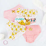 Pokemon Girls Knickers - Pack of 5 Underwear for Girls and Teens - Get Trend