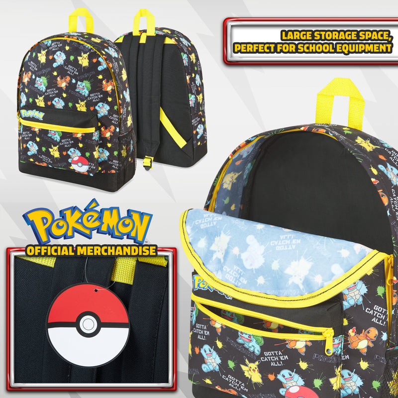 Pokemon Backpack -  Kids School Backpack