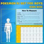 Pokemon Pyjamas for Kids, Pikachu Boys Pyjamas Set, Pokemon Gifts - Get Trend
