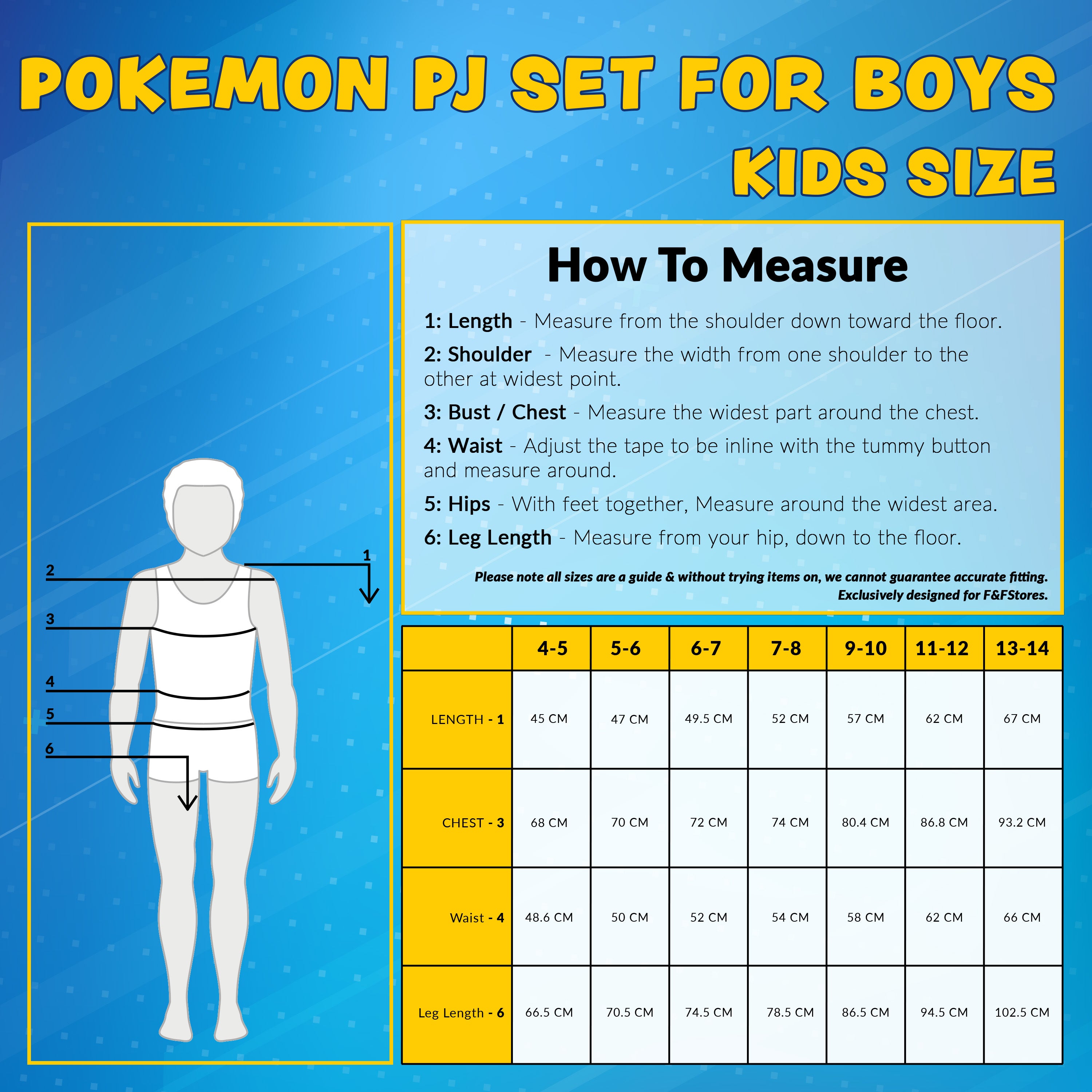 Pokemon Pyjamas for Kids, Pikachu Boys Pyjamas Set, Pokemon Gifts - Get Trend