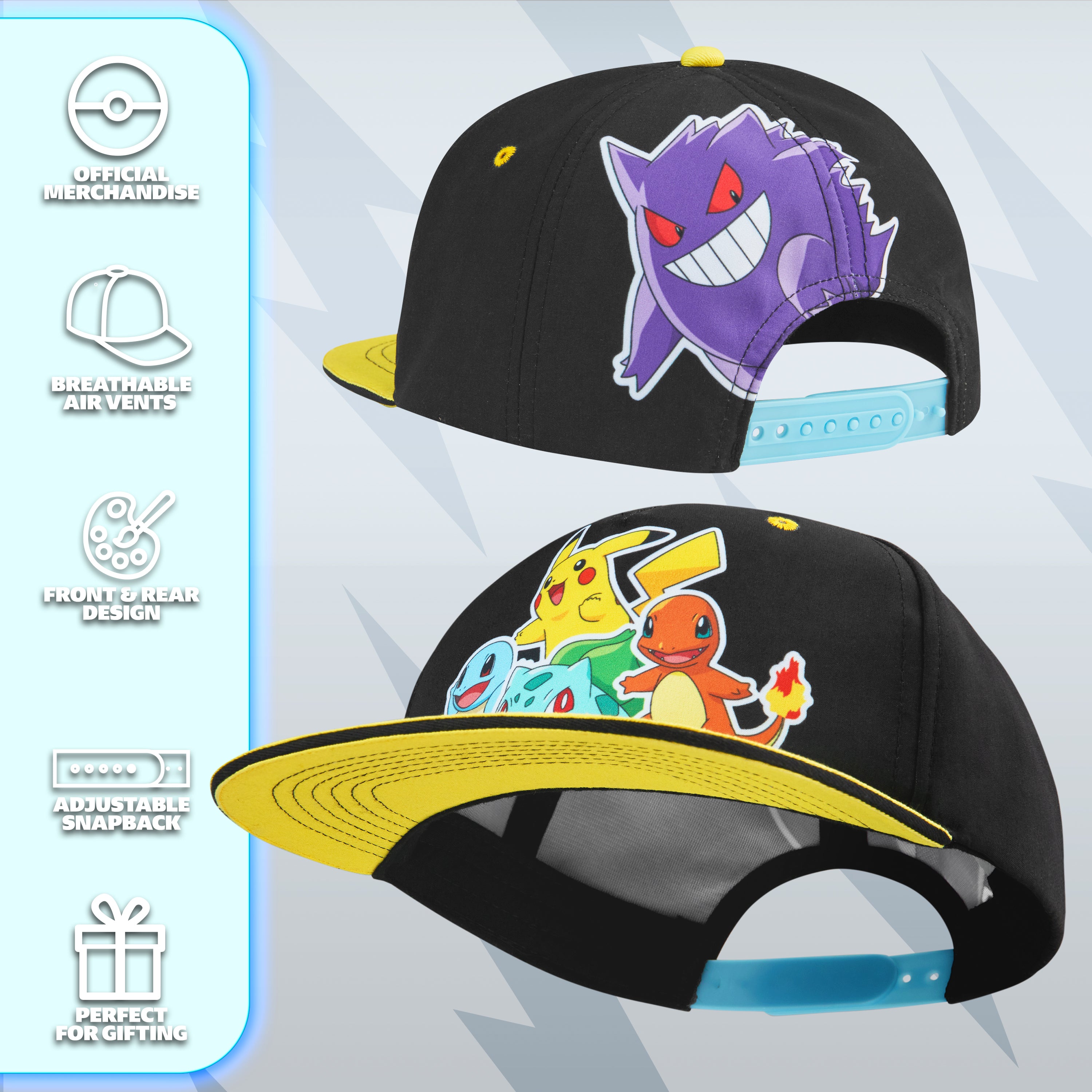 Pokémon Boys & Girls Baseball Cap, Summer Accessories, Pokémon Gifts - Get Trend