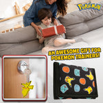 Pokemon Kids Wallet and Key Ring Set, Pikachu Trifold Wallet Gift Set - Get Trend