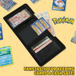 Pokemon Kids Wallet and Key Ring Set, Pikachu Trifold Wallet Gift Set - Get Trend