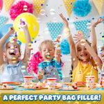 KreativeKraft Mini Bottles Bubble Solution with Bubble Wand - 4 Pack - Get Trend