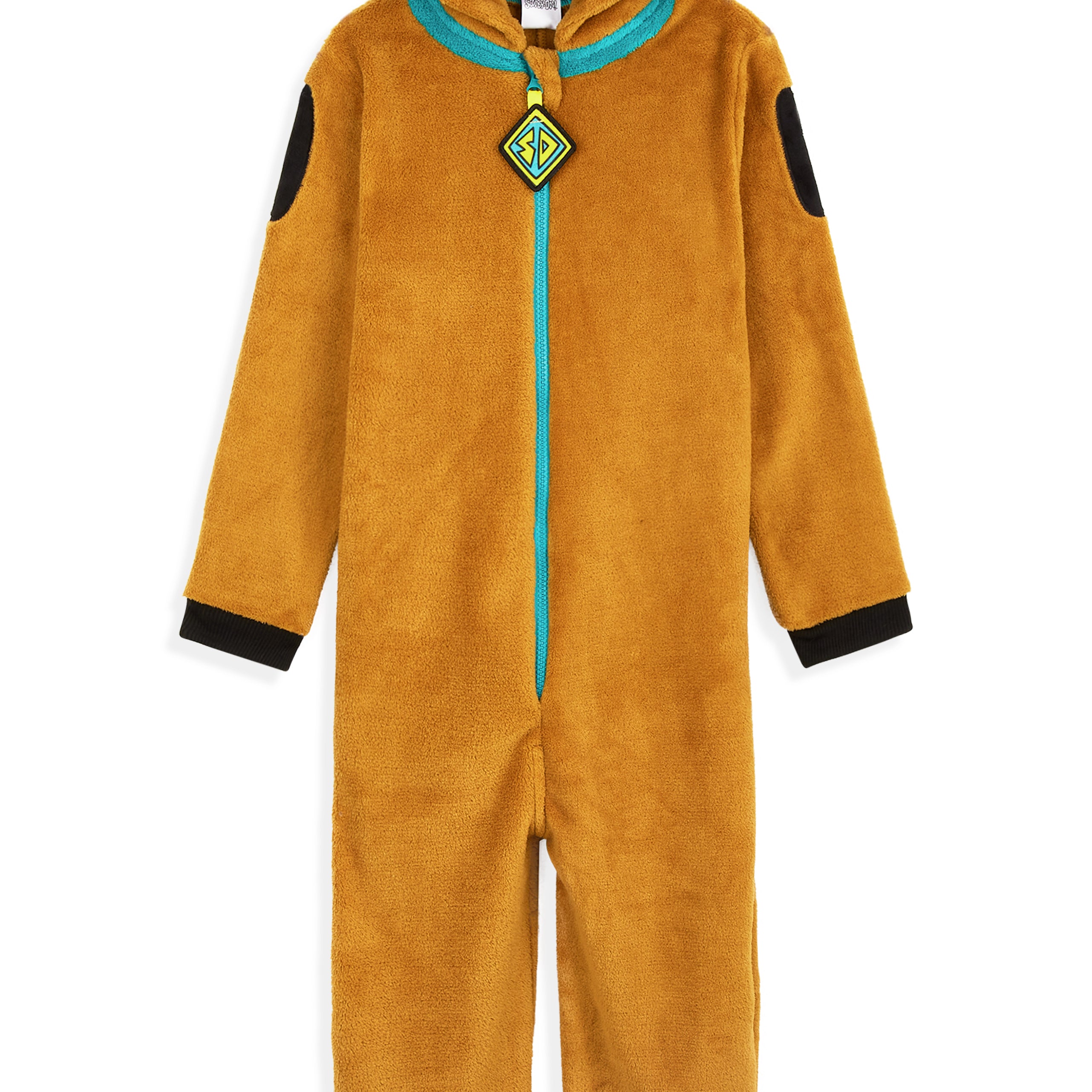 Scooby Doo Boys Pyjamas, 3D Hooded Onesie Boys Teens, Fleece Pyjamas for Kids - Get Trend