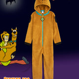 Scooby Doo Boys Pyjamas, 3D Hooded Onesie Boys Teens, Fleece Pyjamas for Kids - Get Trend