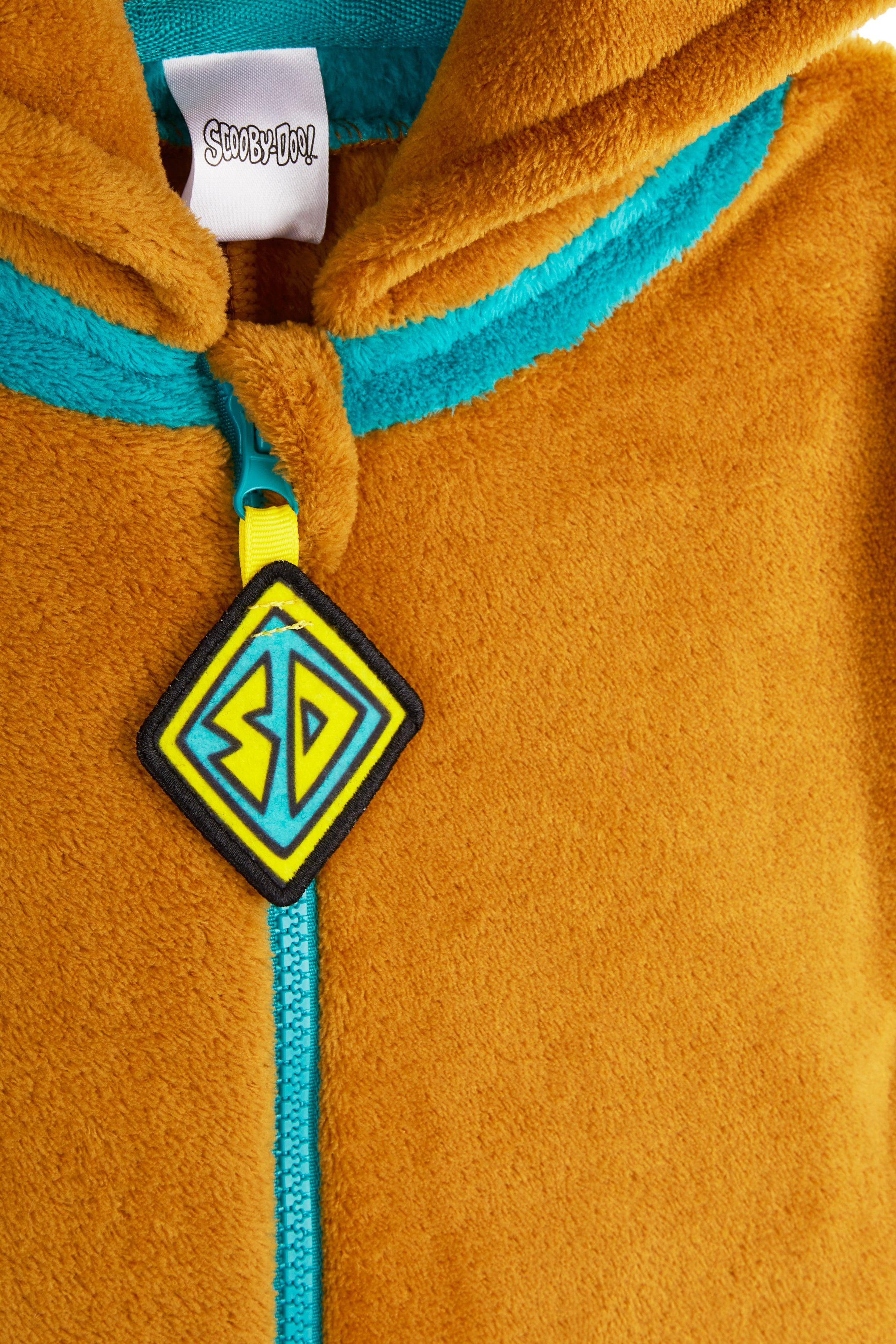 Scooby Doo Boys Pyjamas, 3D Hooded Onesie Boys Teens, Fleece Pyjamas for Kids - Get Trend