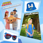 Sonic The Hedgehog Bucket Hat and Kids Sunglasses - Get Trend
