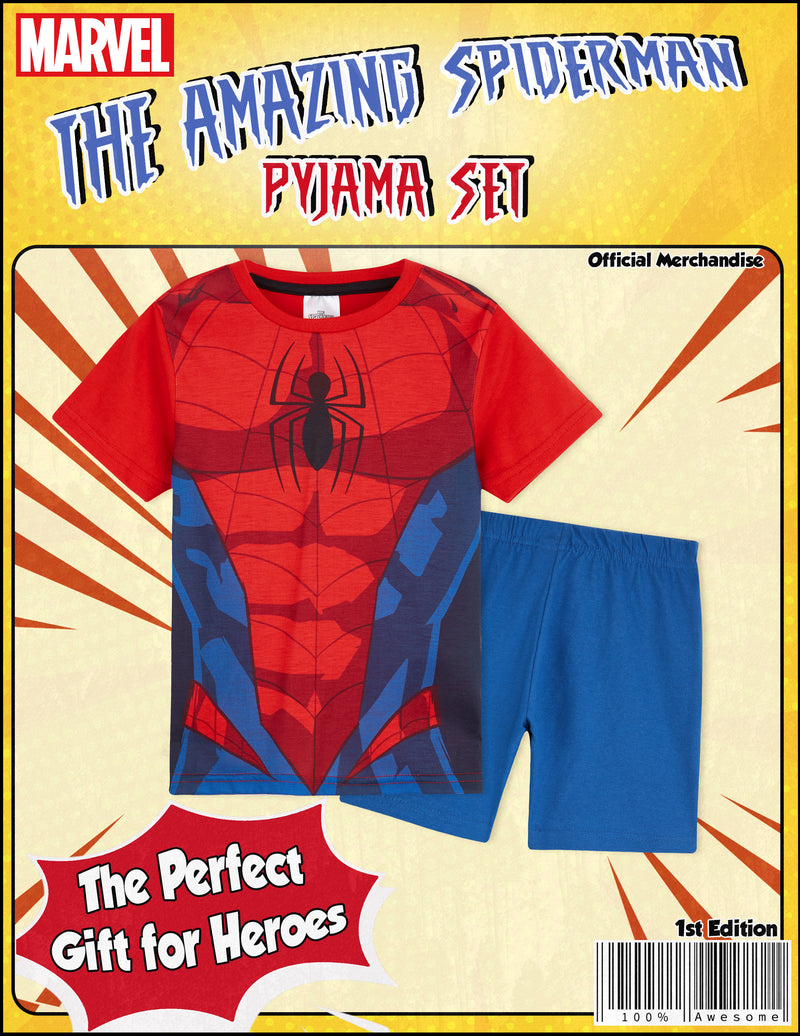Marvel Spiderman Boys Pyjamas