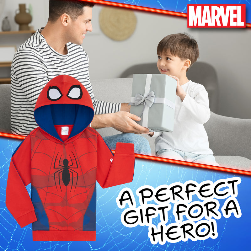 Marvel Hoodies for Boys - Spider-Man Hoodie for Boys - Get Trend