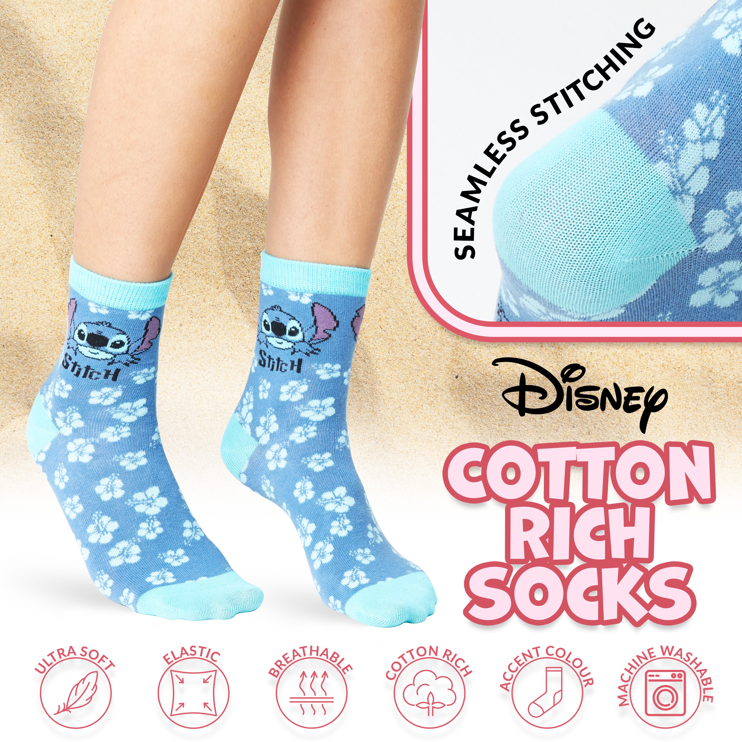 Disney Mug and Socks Gift Set - Lilo and Stitch Gifts - Stitch - Get Trend