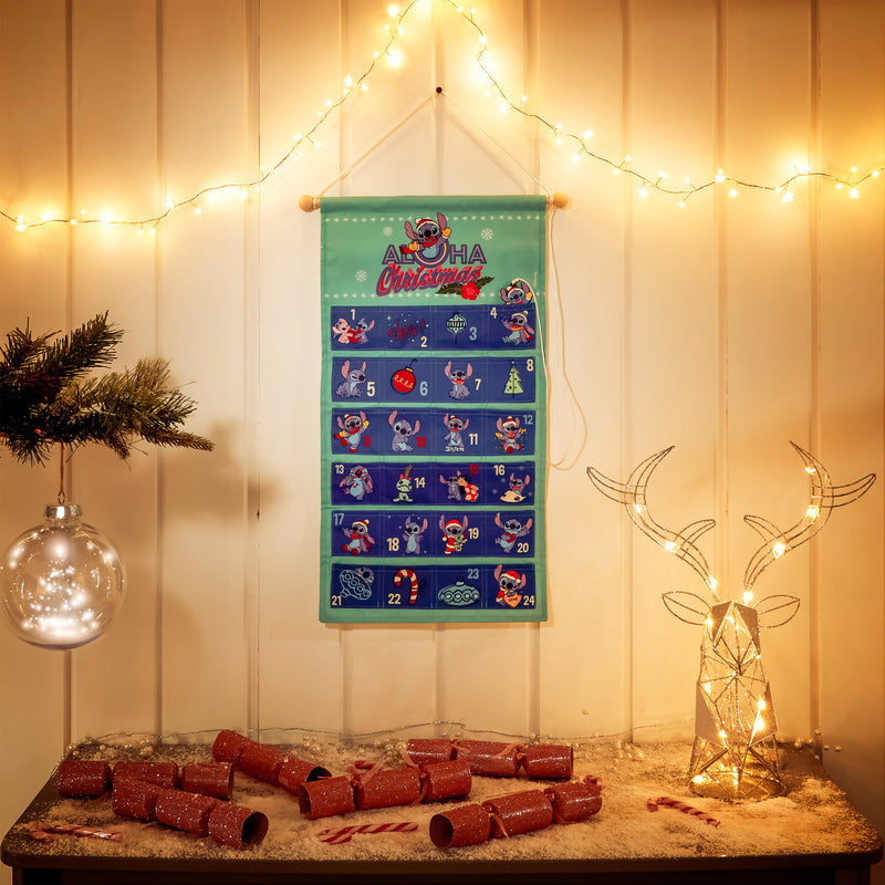 Disney Stitch Advent Calendar Kids, Fill Your Own Christmas Calendar