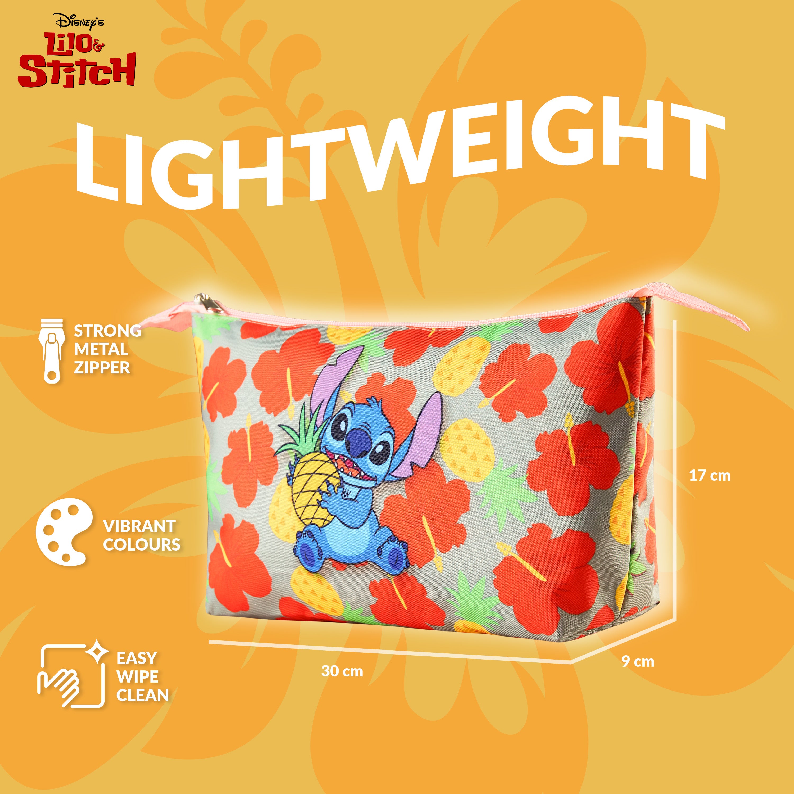 Disney Makeup Bag, Stitch Cosmetics Bag, Stitch Gifts for Women and Teens (Multi) - Get Trend