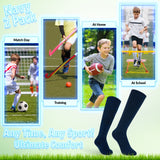 CityComfort Knee High Socks for Boys Girls 2 Pack - Get Trend