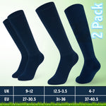 CityComfort Knee High Socks for Boys Girls 2 Pack - Get Trend
