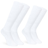 CityComfort Knee High Socks for Boys Girls 2 Pack - Get Trend