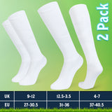 CityComfort Knee High Socks for Boys Girls 2 Pack - Get Trend