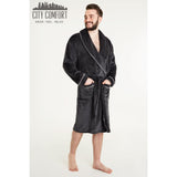 Citycomfort Luxury Super Soft Men Dressing Gown Mens Bathrobe Dressing Gown Citycomfort £22.49