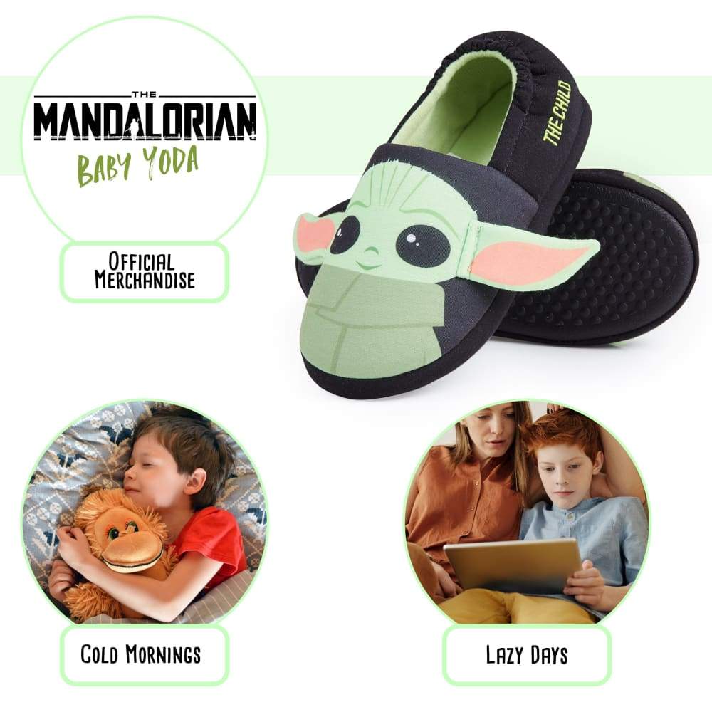Disney the Mandalorian Baby Yoda Boys Slippers for Boys Slippers Star Wars £14.49