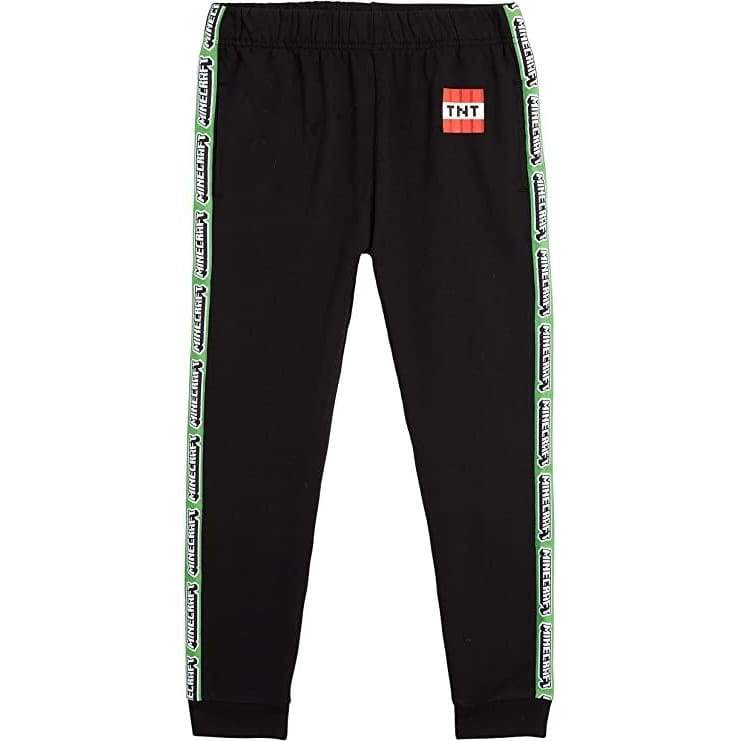 Minecraft Tracksuit Grey Boys Pants with Elastic Waist for Boys Teenagers Tracksuit Bottoms Minecraft £13.99