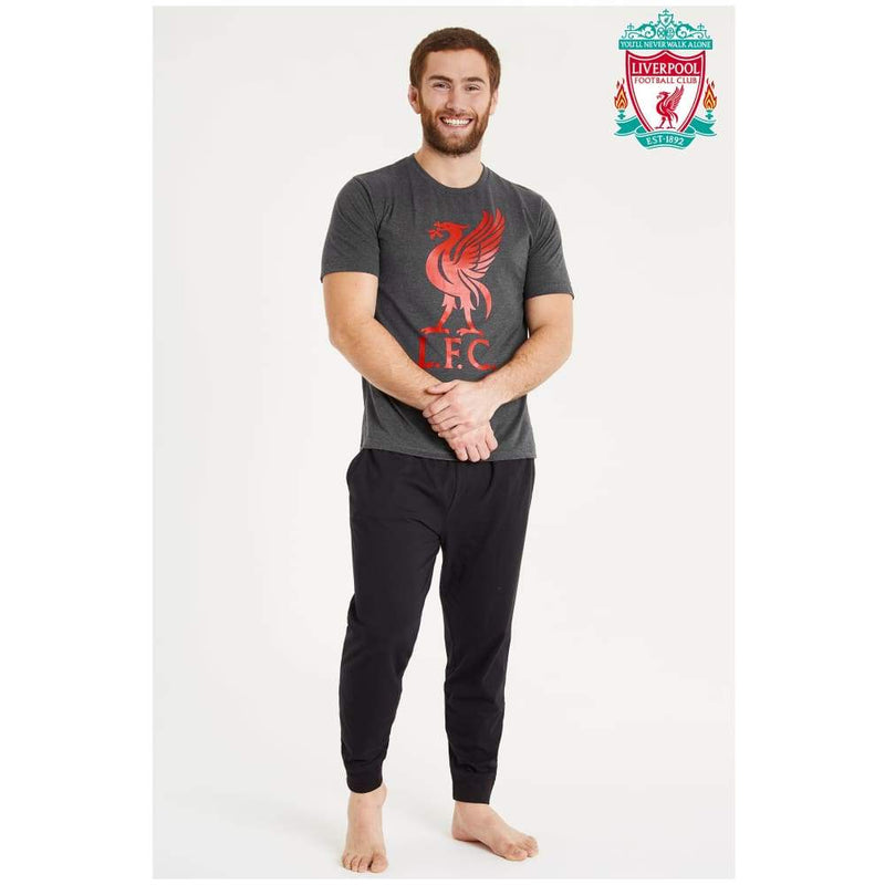 Liverpool F.c. Mens Pyjamas Set Long Cotton Pjs Official Football Gifts Pyjama Liverpool £18.49