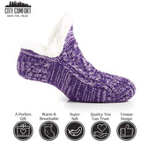 Citycomfort Fluffy Socks for Men and Women,size 5-8,non Slip Knitted Slipper Socks Citycomfort £7.95