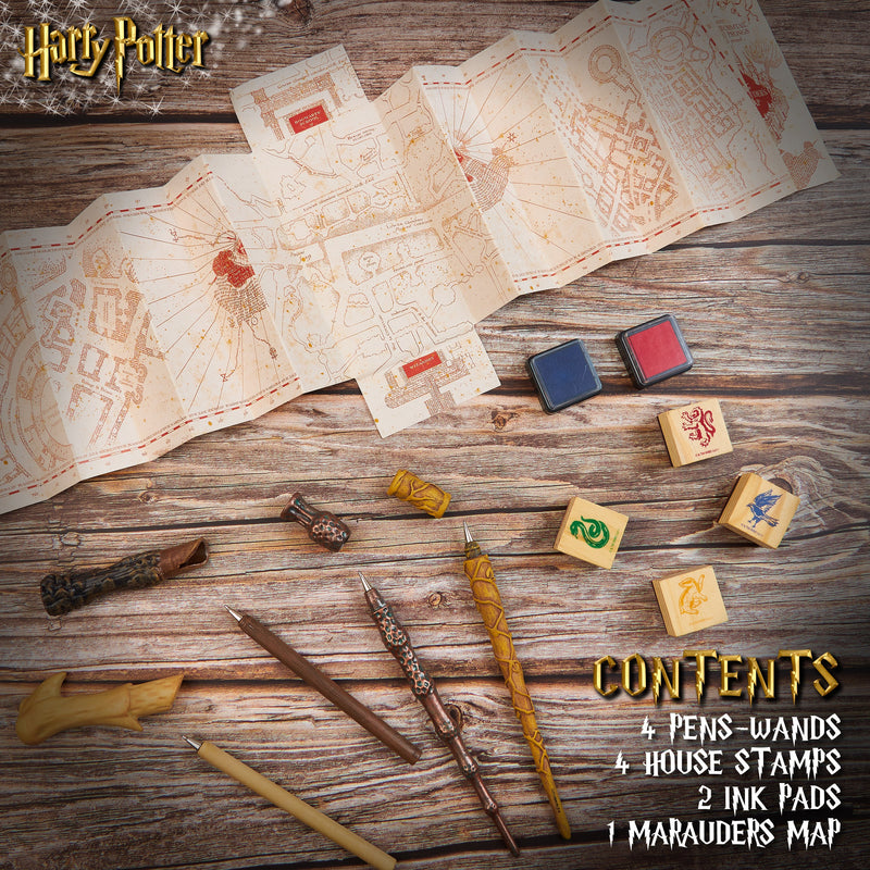 Harry Potter Pen, 4 Pack Novelty Pens, Stationery Sets for Kids
