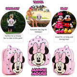 Disney Minnie Mouse 3d Pink Backpack for Girls Disney Ideal Cute Gifts for Girls Backpack City Comfort £10.99 Save 20%