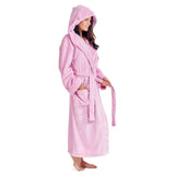 Citycomfort Fluffy Super Soft Hooded Dressing Gown for Women Dressing Gown Citycomfort £26.49