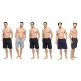 Citycomfort Pack of Two Cotton Pyjama Shorts with Elasticated Waist for Men Shorts Citycomfort £12.49