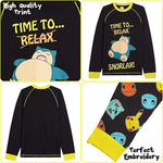 Pokemon Pyjamas Boys,2 Piece Set,long Sleeve Pjs top Tshirt 100%cotton Sleepwear Pyjamas Pokemon £13.95