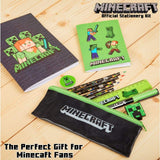 Minecraft Stationery Set back to School Supplies Notebook & Pencil Case Set Stationery Set Minecraft £19.99