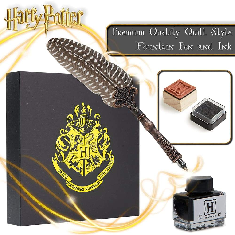 Harry Potter Hogwarts Letter Writing Set with Quill and Ink Set Arts and Crafts Harry Potter £10.99