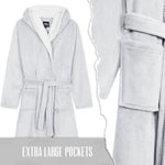 CityComfort Ladies Dressing Gown Soft Plush Bath Robe for Women