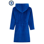 Chelsea F.c. Boys Dressing Gown Kids Fleece Hooded Robe Football Gifts Dressing Gown Chelsea F.c. £19.49