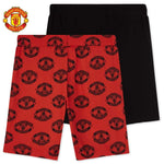Manchester United F.c. Boys Shorts 2 Pack for Boys Teenagers Shorts Manchester United F.c. £11.49