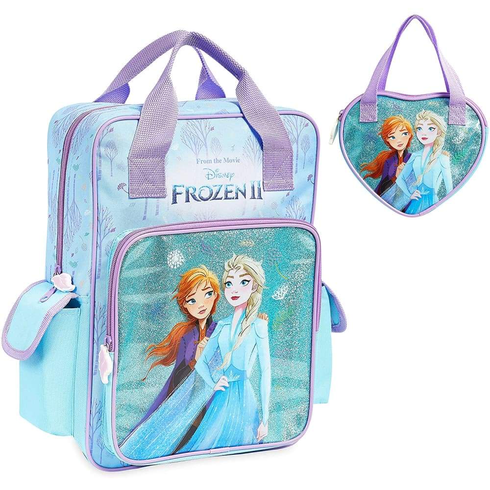 Disney Backpack,frozen 2 School Bag+handbag Anna and Elsa,large Kids Bag,travel School Bag Frozen £17.98