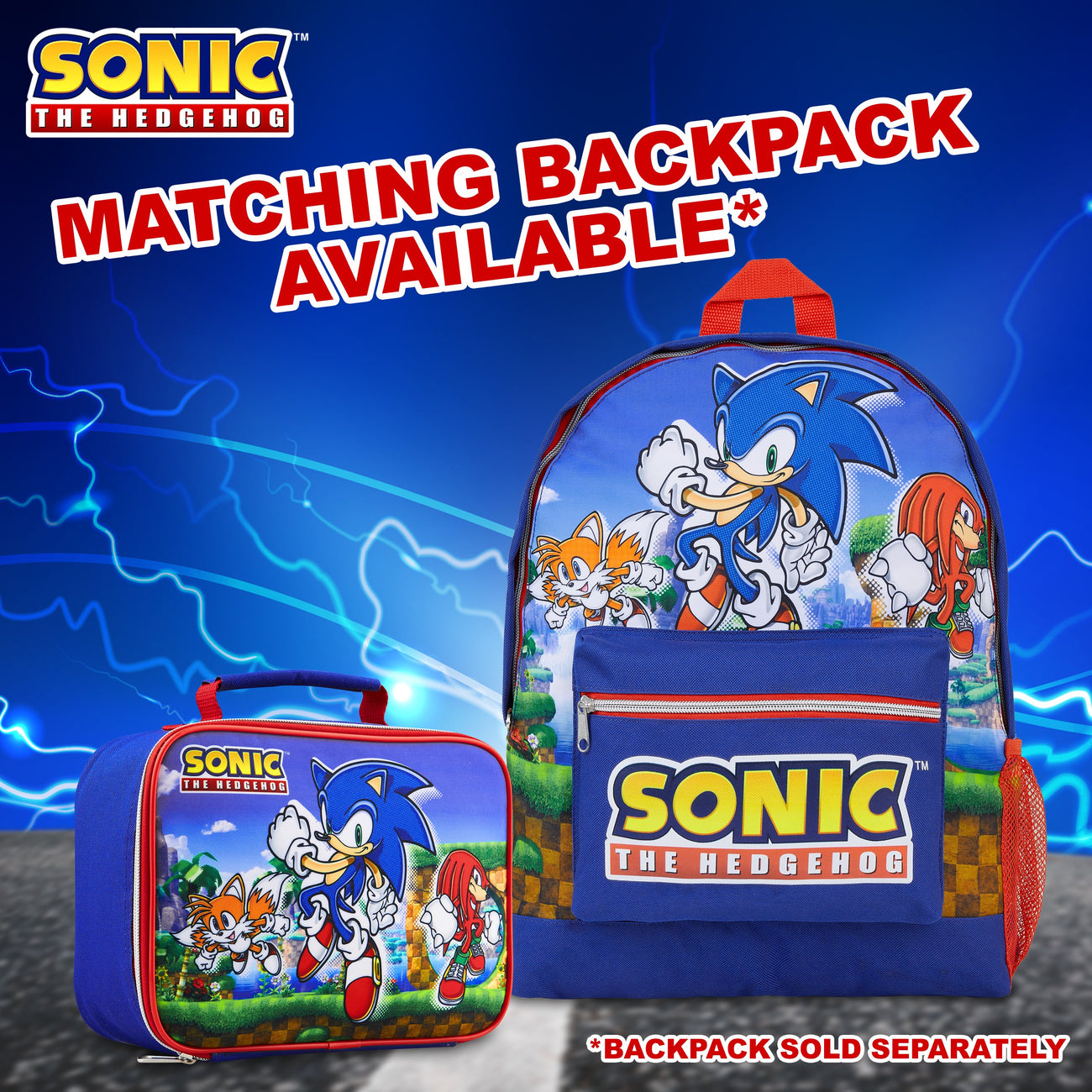 Sonic The Hedgehog Lunch Bag – S&D Kids