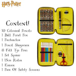 Harry Potter Large Filled Pencil Case with Harry Potter Stationary Supplies Pencil Case Harry Potter £12.49