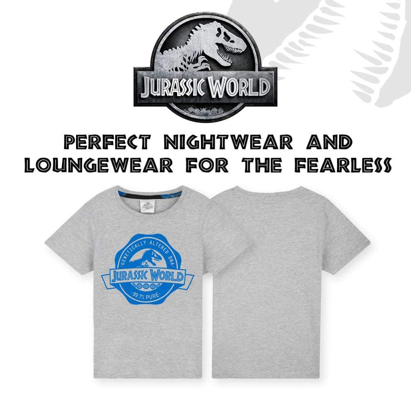Jurassic World Boys Pyjamas 2 Piece Short Pj Set Gifts for Boys Pyjamas Jurassic World £9.49