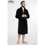 Citycomfort Luxury Super Soft Men Dressing Gown Mens Bathrobe Dressing Gown Citycomfort £22.49