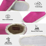 Dunlop Faux Sheepskin Warm Memory Foam Indoor Outdoor Bootie Slippers for Ladies Bootie Slippers Dunlop £14.45